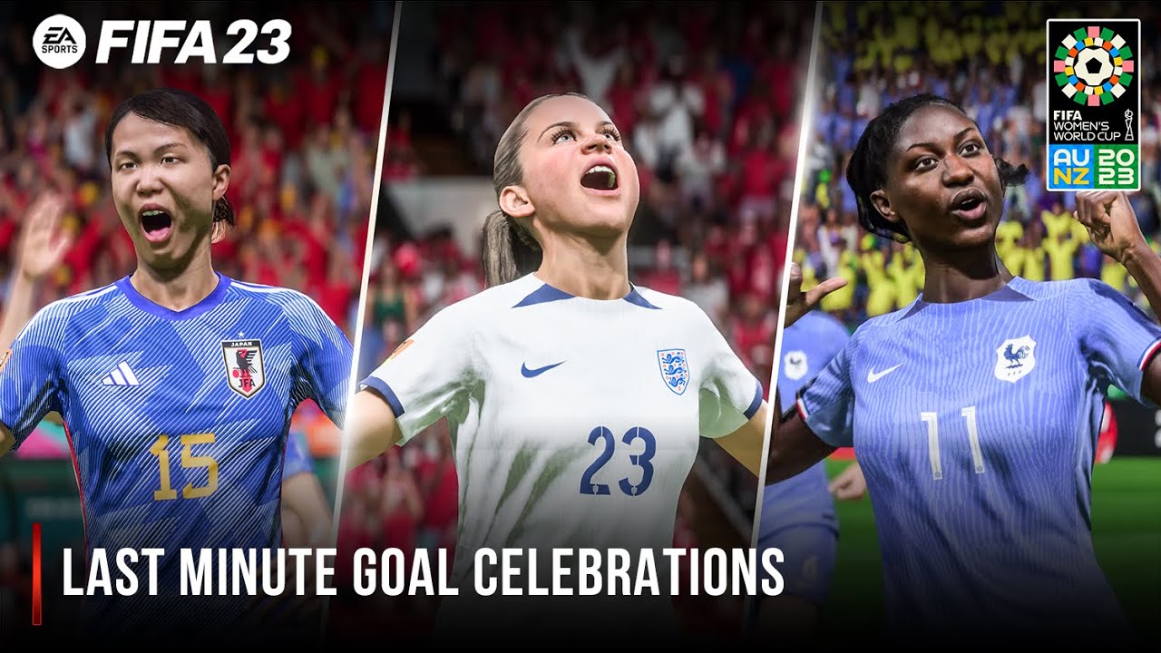 FIFA 23 | Women's World Cup Last Minute Goals Celebrations