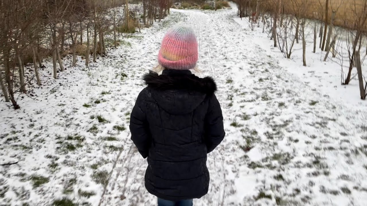 Snow today,gone tomorrow.