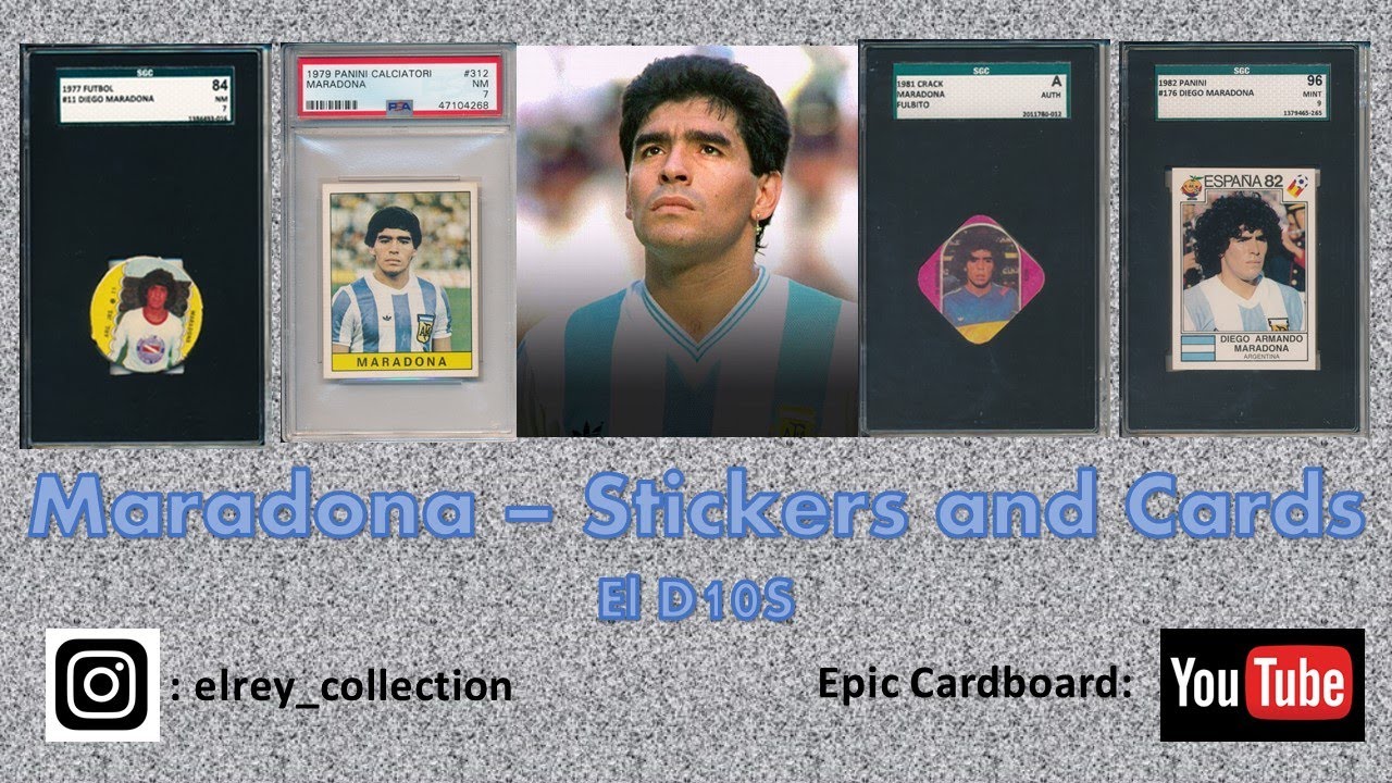 Diego Maradona (D10s) Epic cardboard