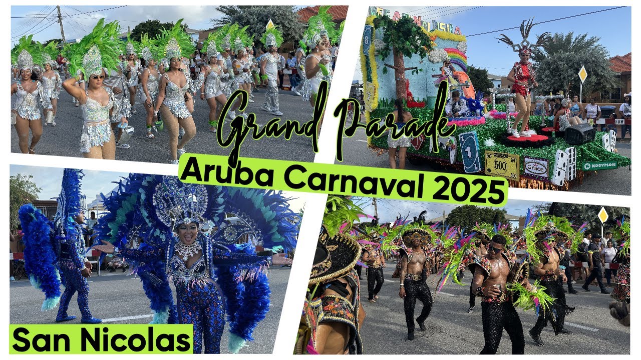 Grand Parade San Nicolas Aruba Carnival 2025