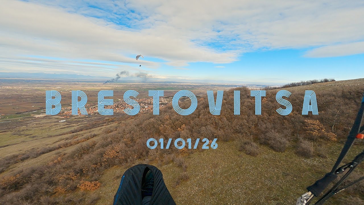 First flight of the new year on Brestovitsa