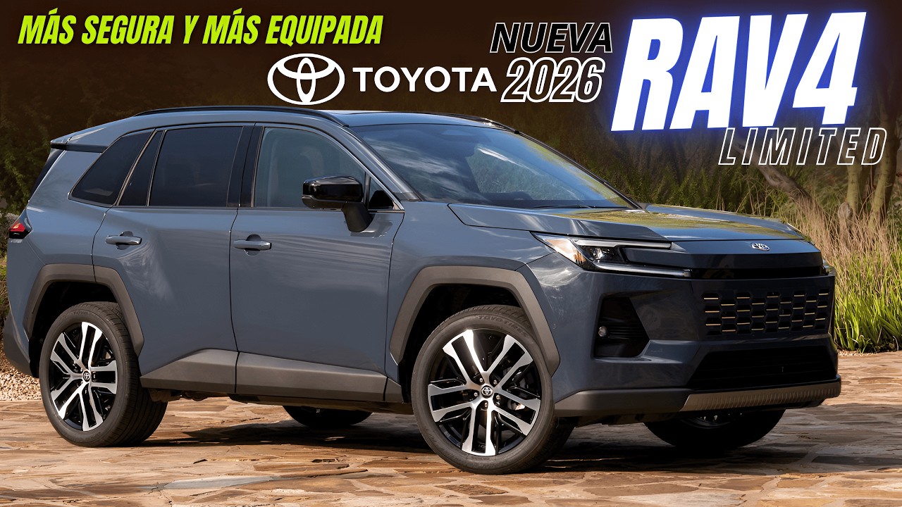 Nueva Toyota RAV4 LIMITED 2026: ¡Más Lujo, Más Potencia, Más Tecnología! 😱🚙🔥