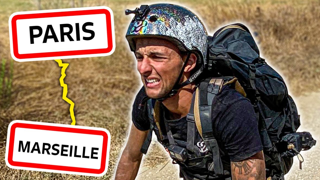 6 JOURS POUR FAIRE PARIS - MARSEILLE &Agrave; TROTTINETTE !!