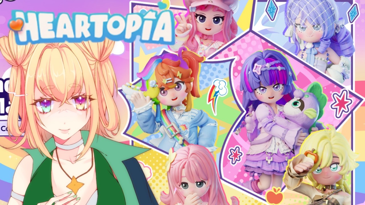 【HEARTOPIA】MLP collab! i'm still a brony after so long!?【LIENOHR】