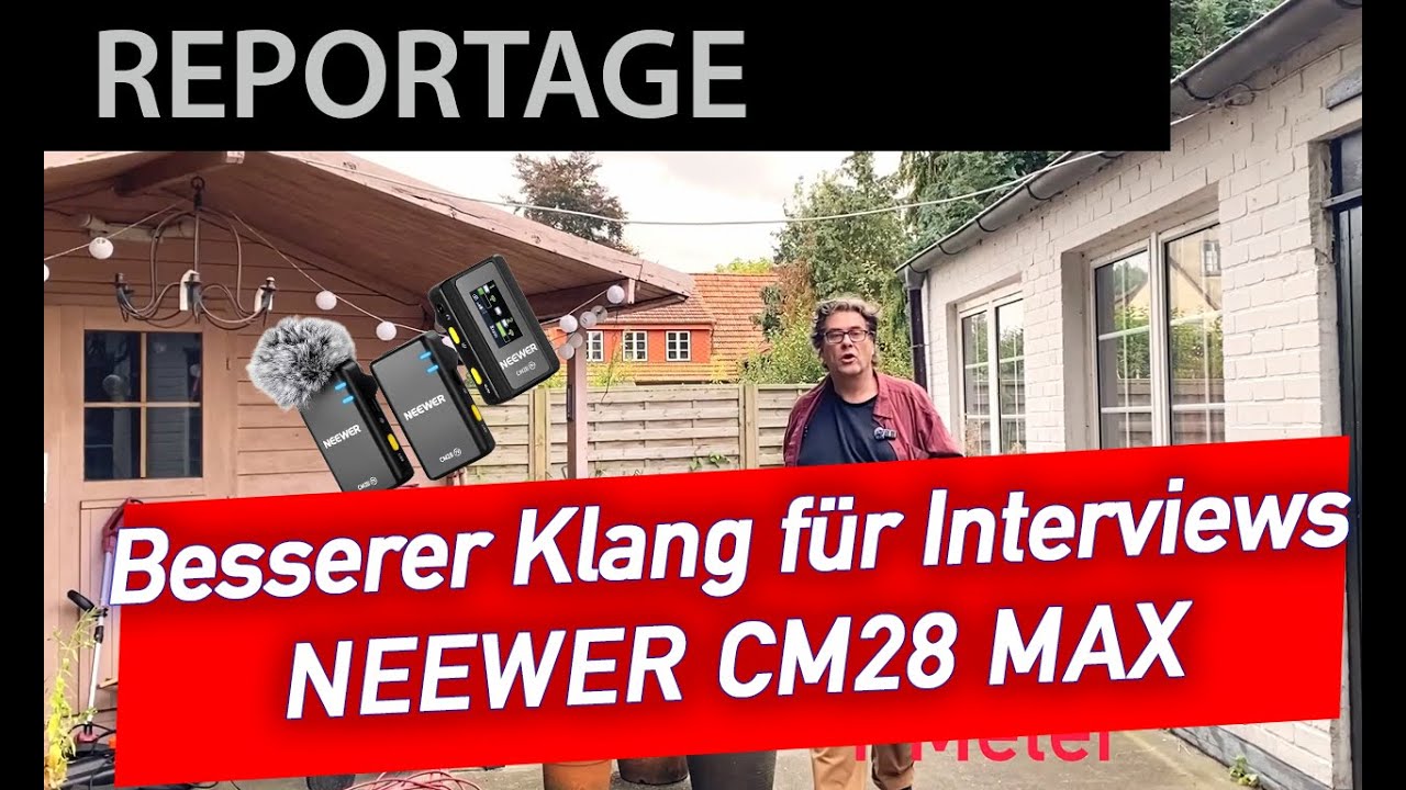 keine ANALOGE FOTOGRAFIE: Ich brauchte ein neues Mikrofon! Stärken und Schwächen des NEEWER CM28 MAX