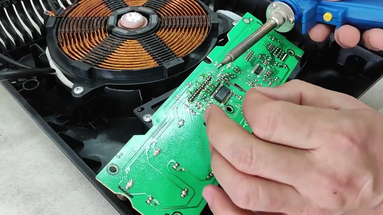Repair Induction cooker  เตาไฟฟ้า เสียบไฟมีเสียงร้อง