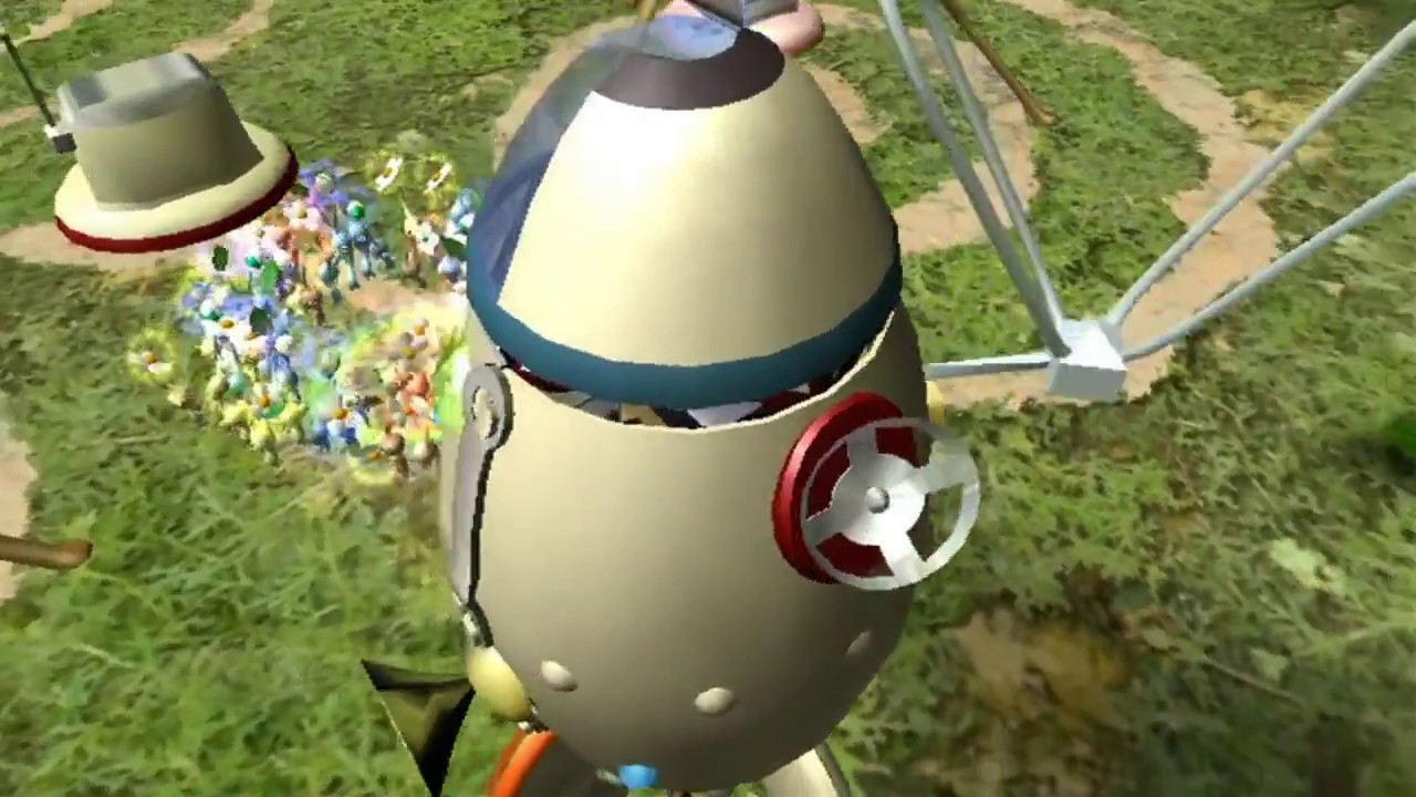 Pikmin - Every Ship Part That Appears on the Ship, Appearing on the Ship