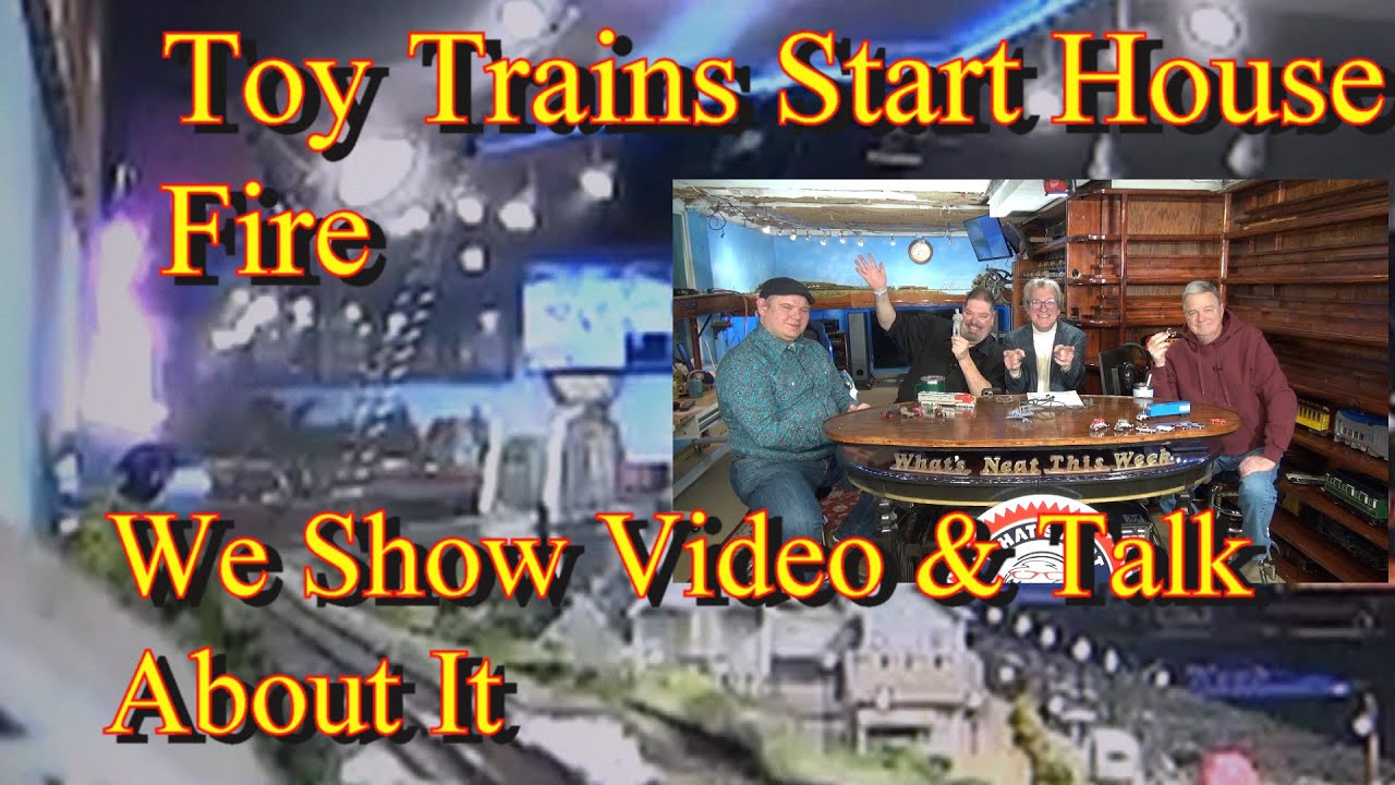 Model Railroad Starts House Fire Show #338 January 10th, 2026, What's Neat This Week