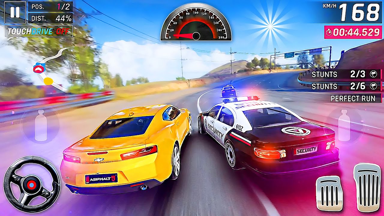 Crazy Sports Car Driving Game - Asphalt 9 Legends | Chevrolet Camaro | Android Gameplay | Part 2