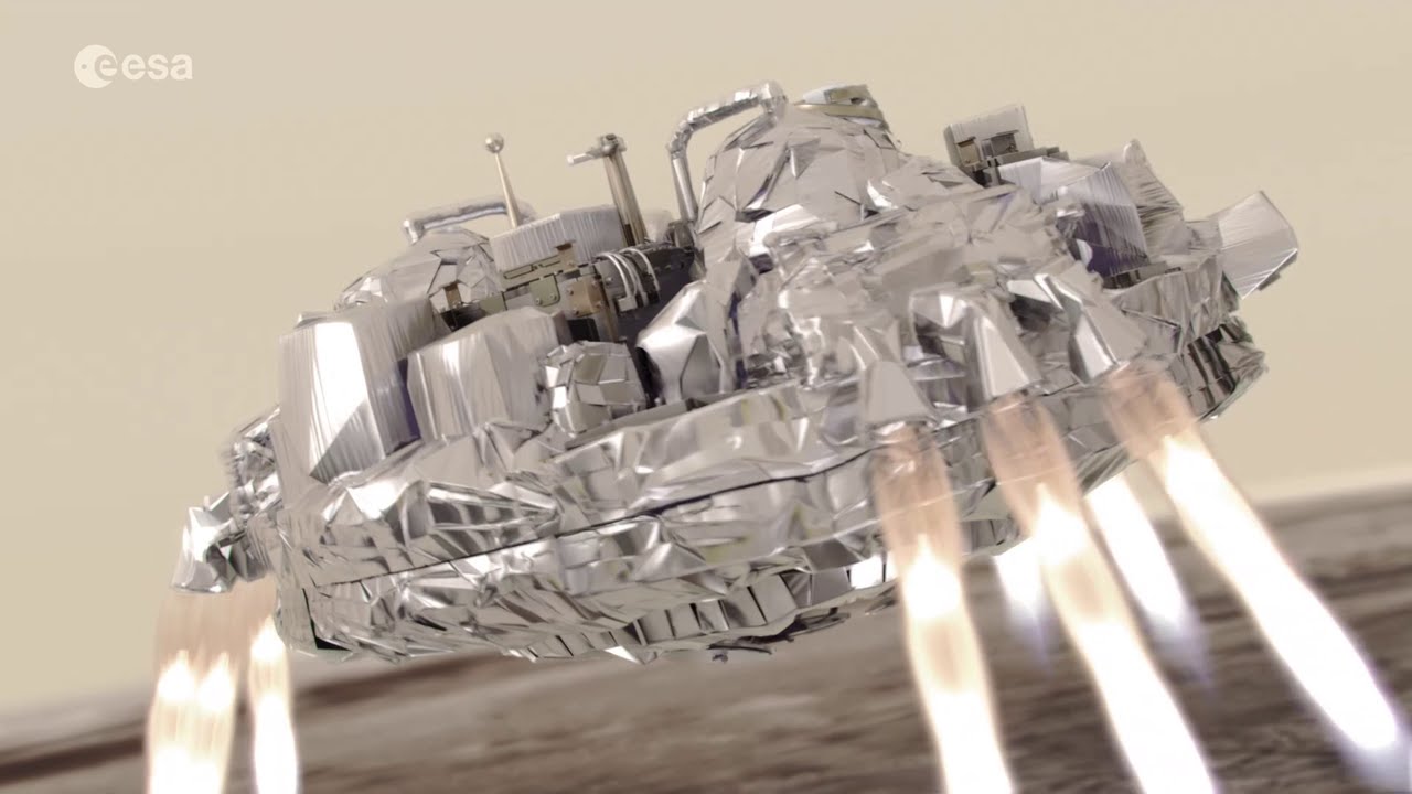 Schiaparelli&rsquo;s descent to Mars