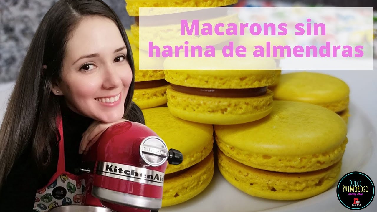 Macarons sin harina de almendras deliciosos y economicos!!!