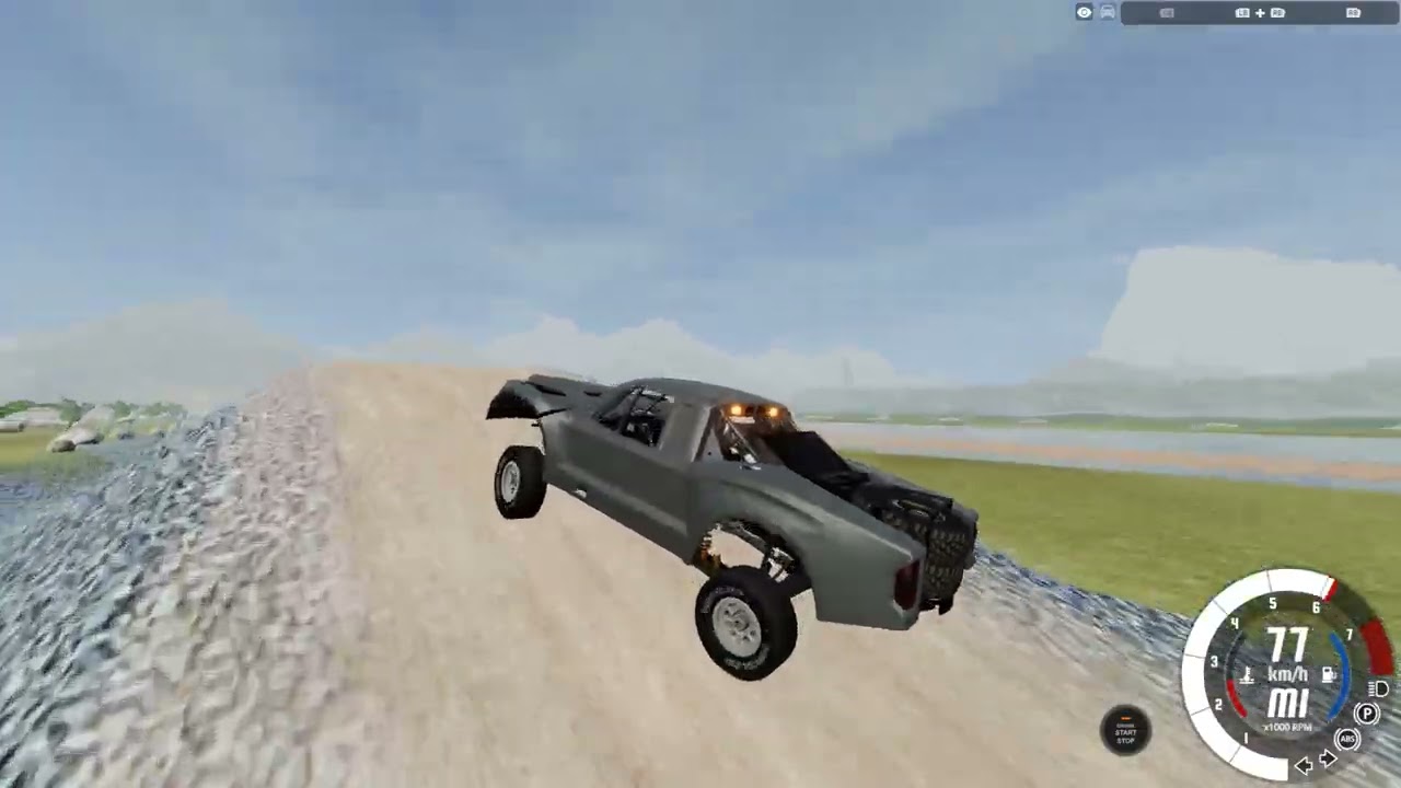 BeamNG drive Tundra 短卡越野 4K