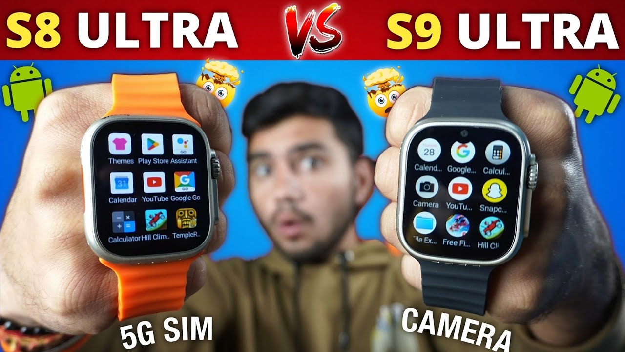 S8 4G Ultra Vs S9 Ultra Dual Camera ⚡ || 1GB RAM 16 GB Storage 🔥 Dual Camera 📸 5G Android Comparison