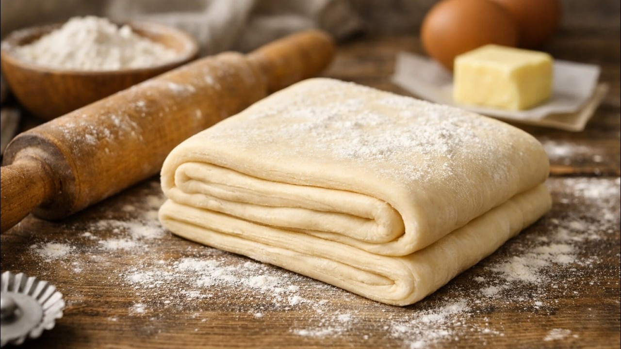 My Puff Pastry: 64 Layers of Pure Butter (No Machine)