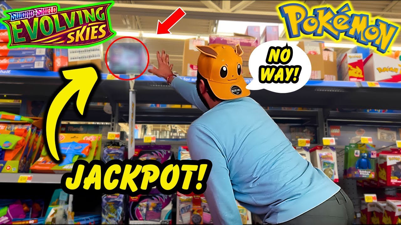 Pokemon RESTOCK Was an EVOLVING SKIES Jackpot!! 😱 (Pokemon Hunt & Opening) 👀