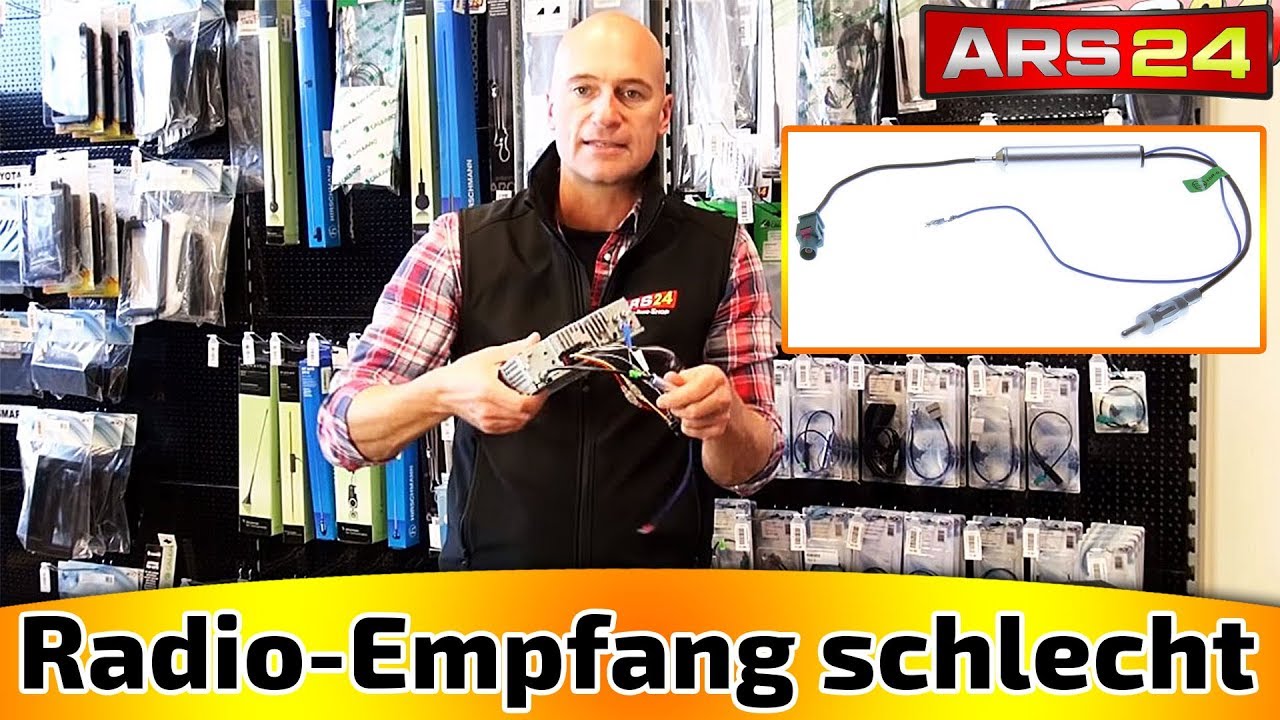 Schlechter Radio-Empfang im Auto? Phantomadapter bewirken Wunder!