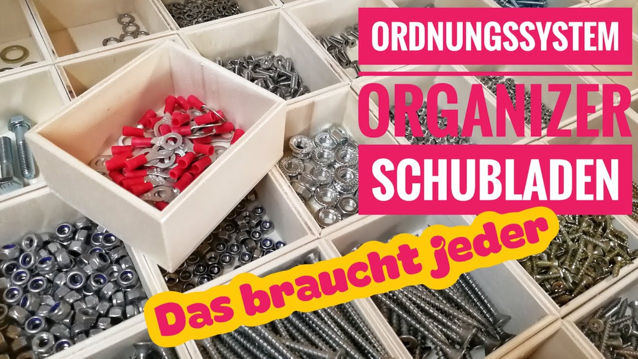 Sortiersystem - Endlich Ordnung in der Schublade