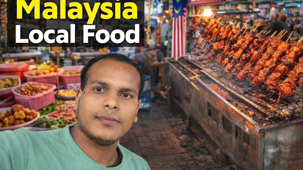 Malaysia Local Food | Street Food Of Malaysia | Local shop in malaysia village 