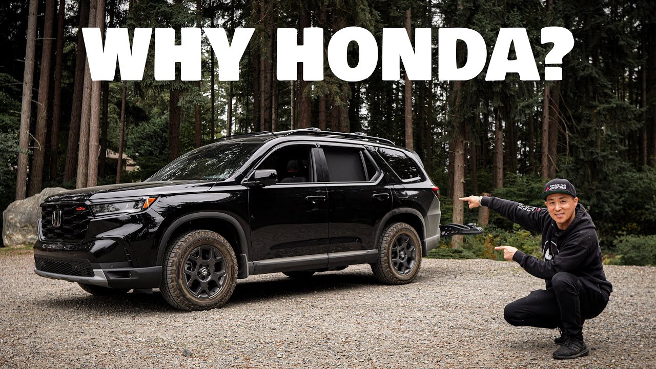 Why I Purchased 2025 Honda Pilot Trailsport over all other 3 row SUV out there! Car Review.