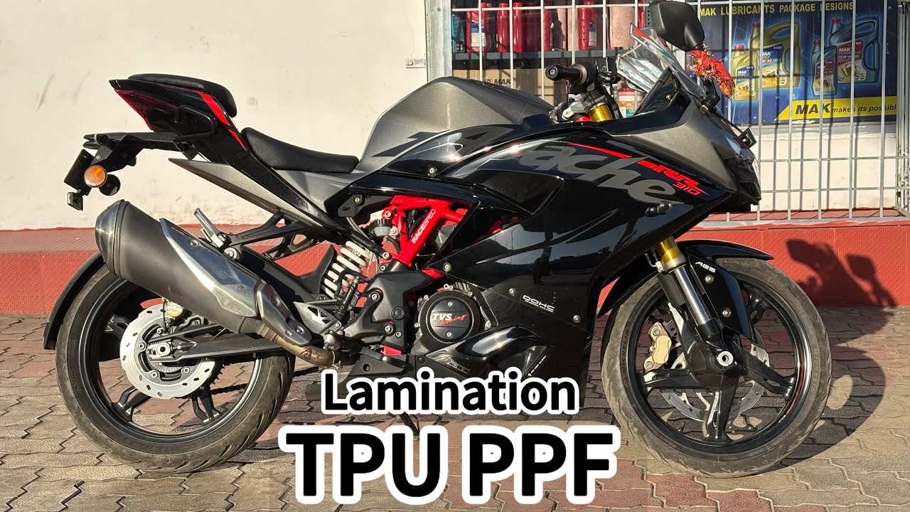 Apache RR310 TPU PPF full body LAMINATION with 7years warranty