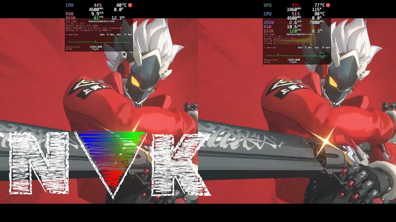 NVK vs Proprietary - Zenless Zone Zero - It's actually playable!