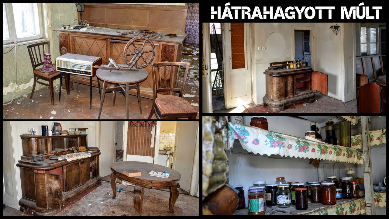 Hátrahagyott múlt, ház tele kincsekkel!