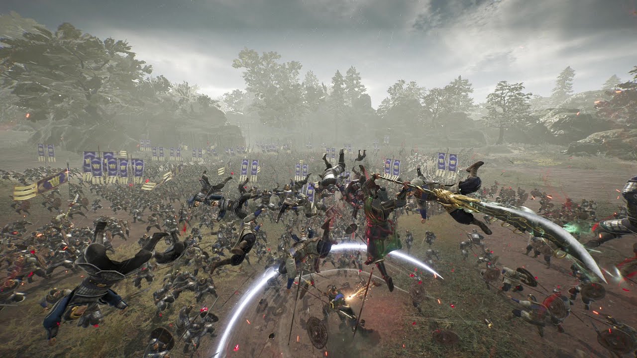 三國無双origins　長坂の戦い劉備軍　関羽BOSS式様