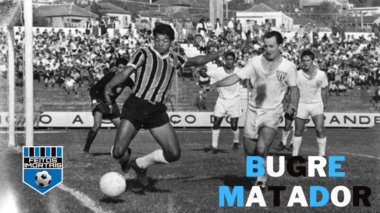 Alcindo | 8 GOLS do MAIOR ARTILHEIRO da HIST&Oacute;RIA do Gr&ecirc;mio | Bugre Matador Especial