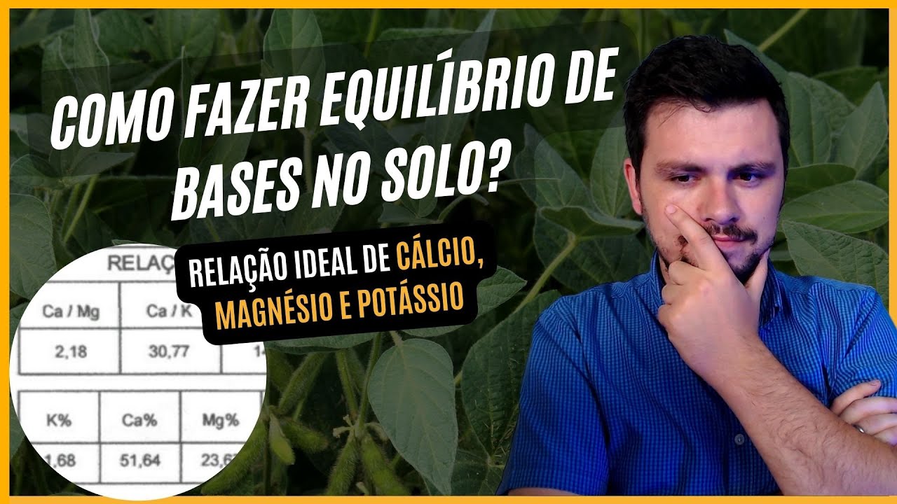 Como fazer o EQUILIBRÍO DE BASES no solo? (Adubação Avançada)