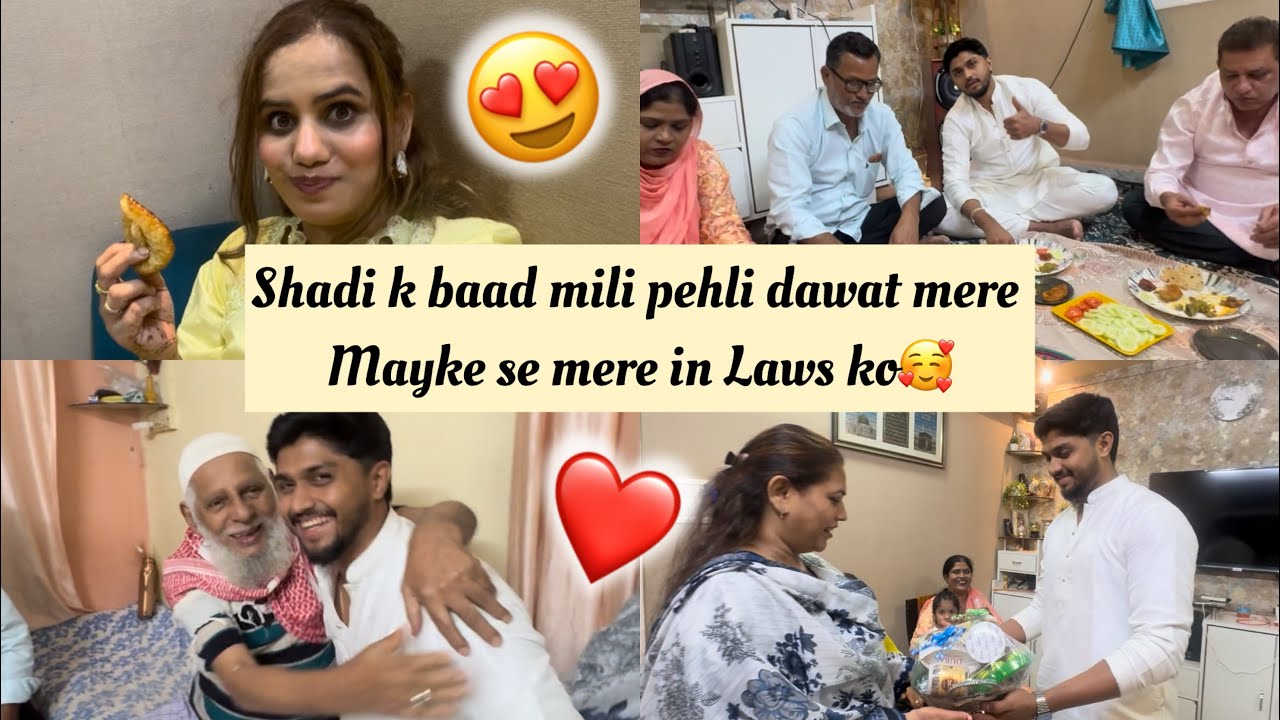 Shadi k Baad Pehli Jummagi Mere Mayke Mai❤️ Pehli Dawat|| Kokani Khana|| Sab Bhot Khush Hue 🥰❤️