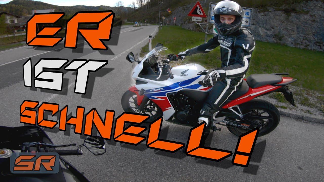 Er zieht mich ab [CBR500] #MOTOVLOG