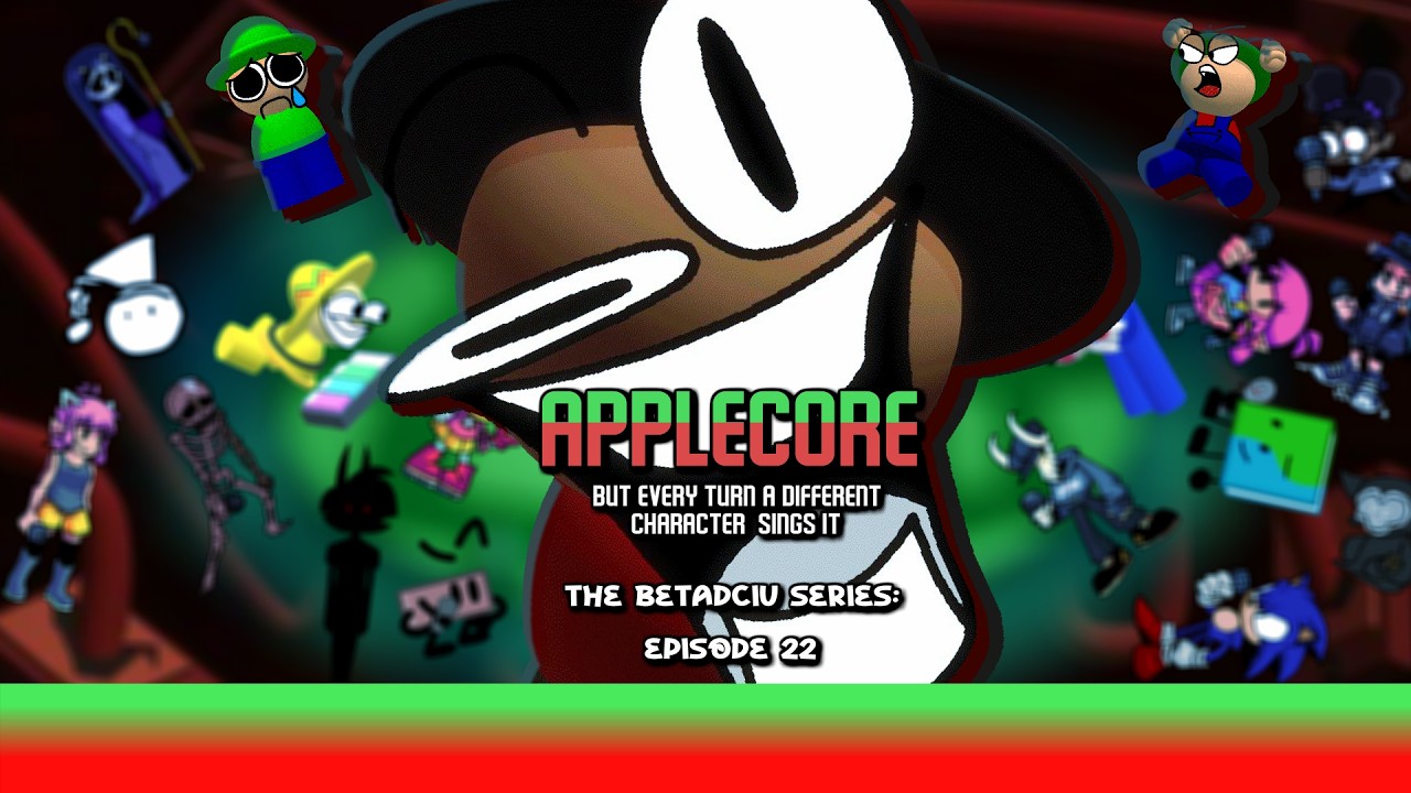 Applecore, But Every Turn A Different Character Is Used 🎶 (FNF BETADCIU)