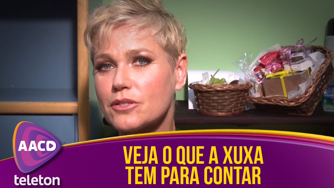 Bastidores Teleton 2015 - Xuxa tem um recado pra te dar