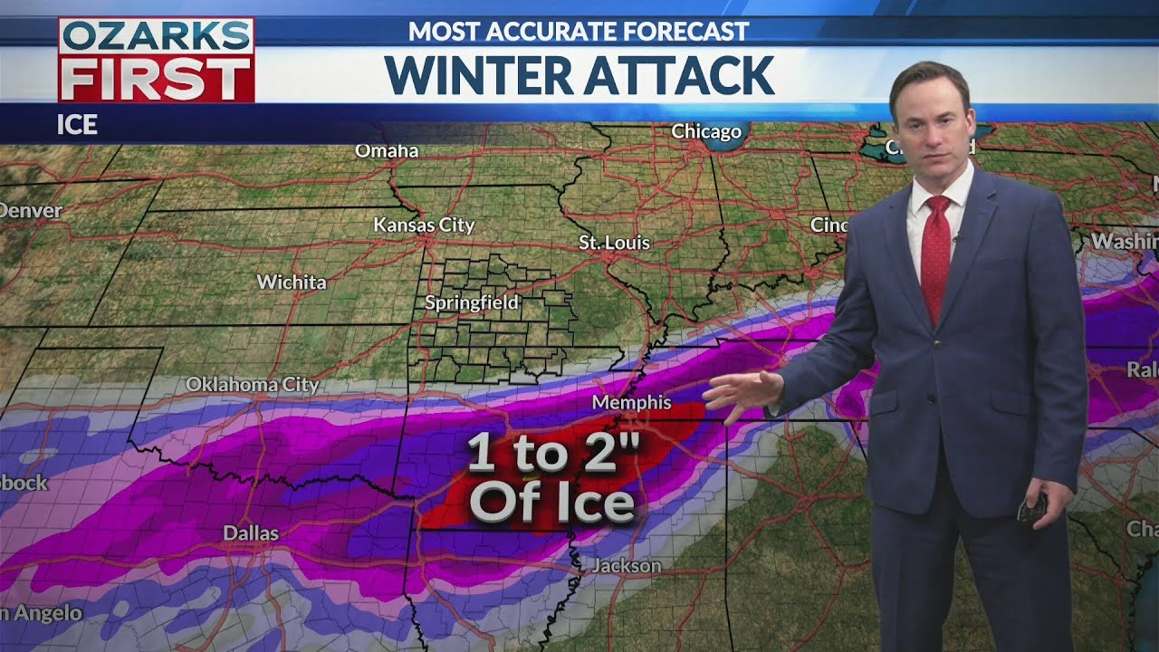 Heavy snow and frigid temperatures expected in the Ozarks this weekend