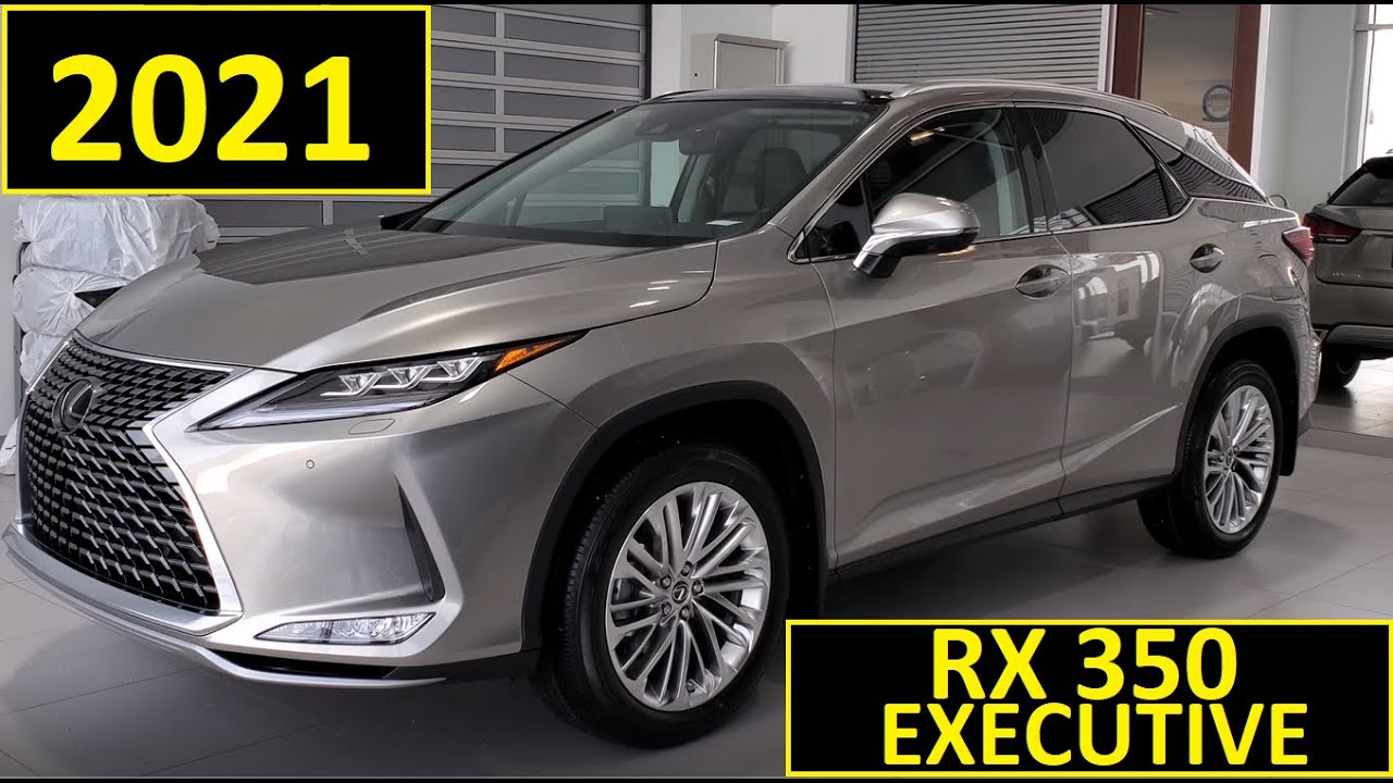 2021 Lexus RX 350 Executive Package Review of Features and Walk Around Luxury Style