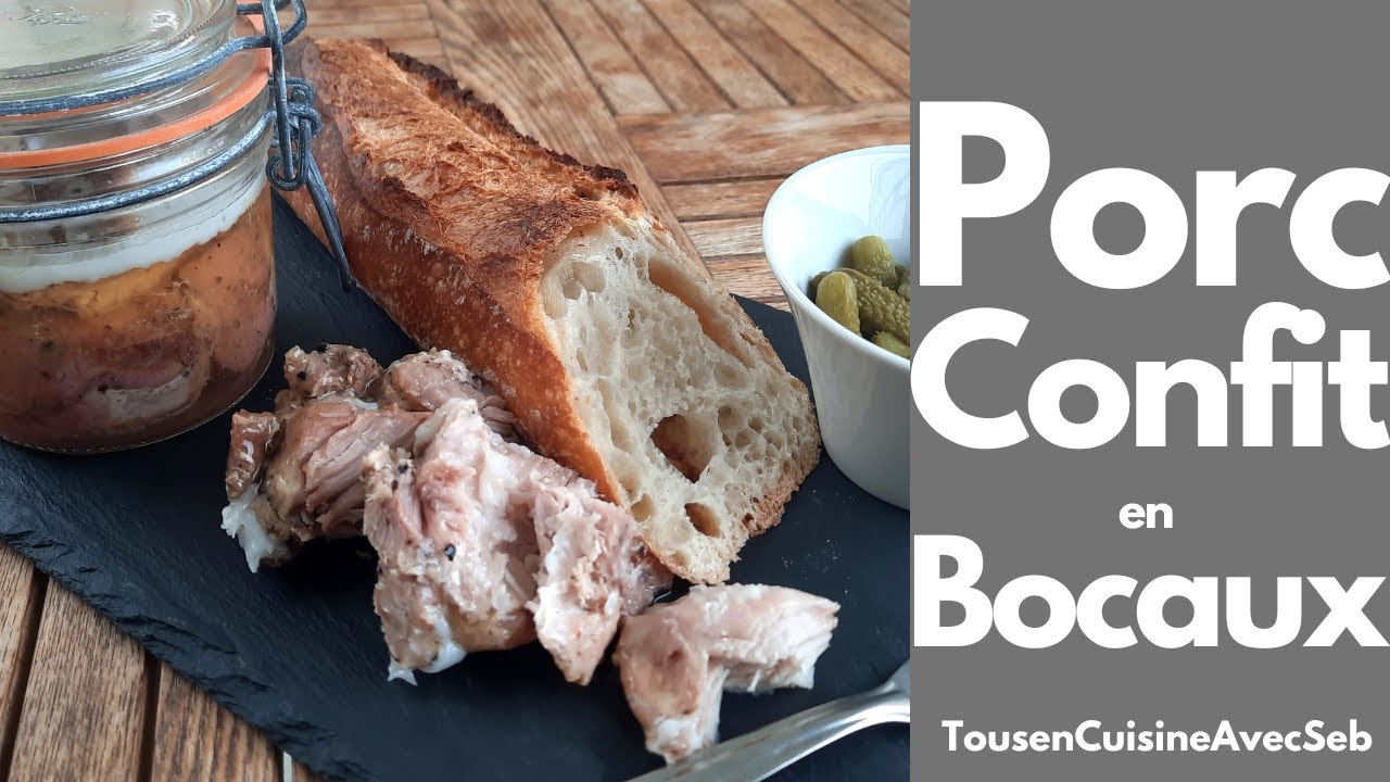 Comment réussir un porc confit qui se garde longtemps 🥩