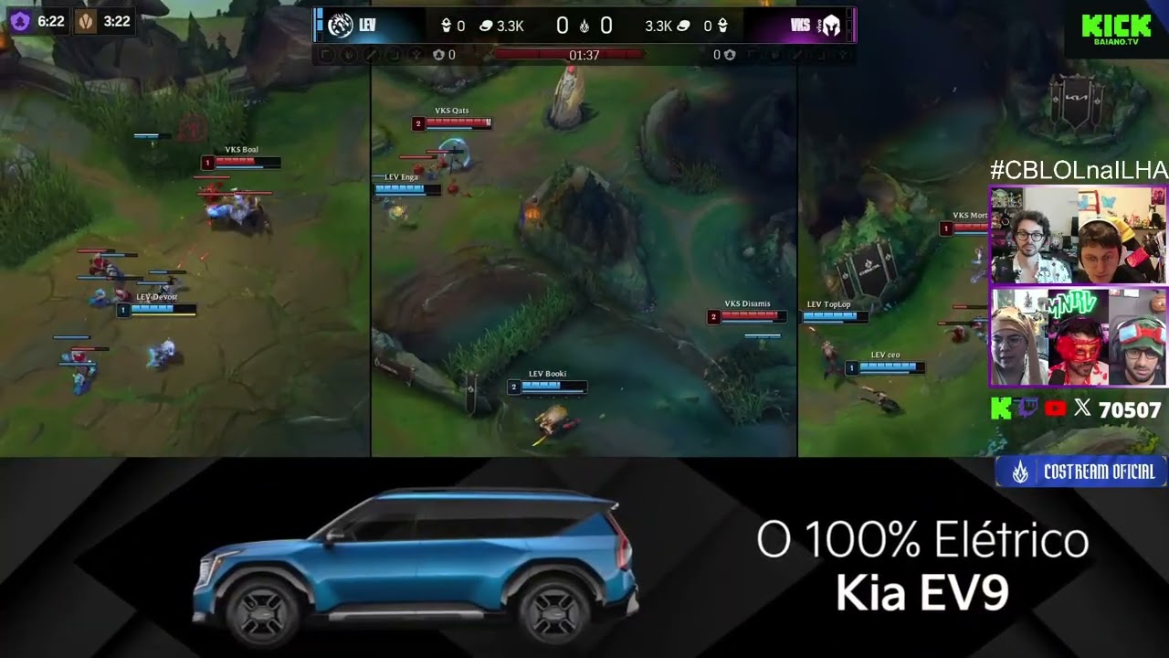 LEV x VKS | Jogo 3 - MD3 | Playoffs - CBLOL Cup 2026 | Ilha das Lendas
