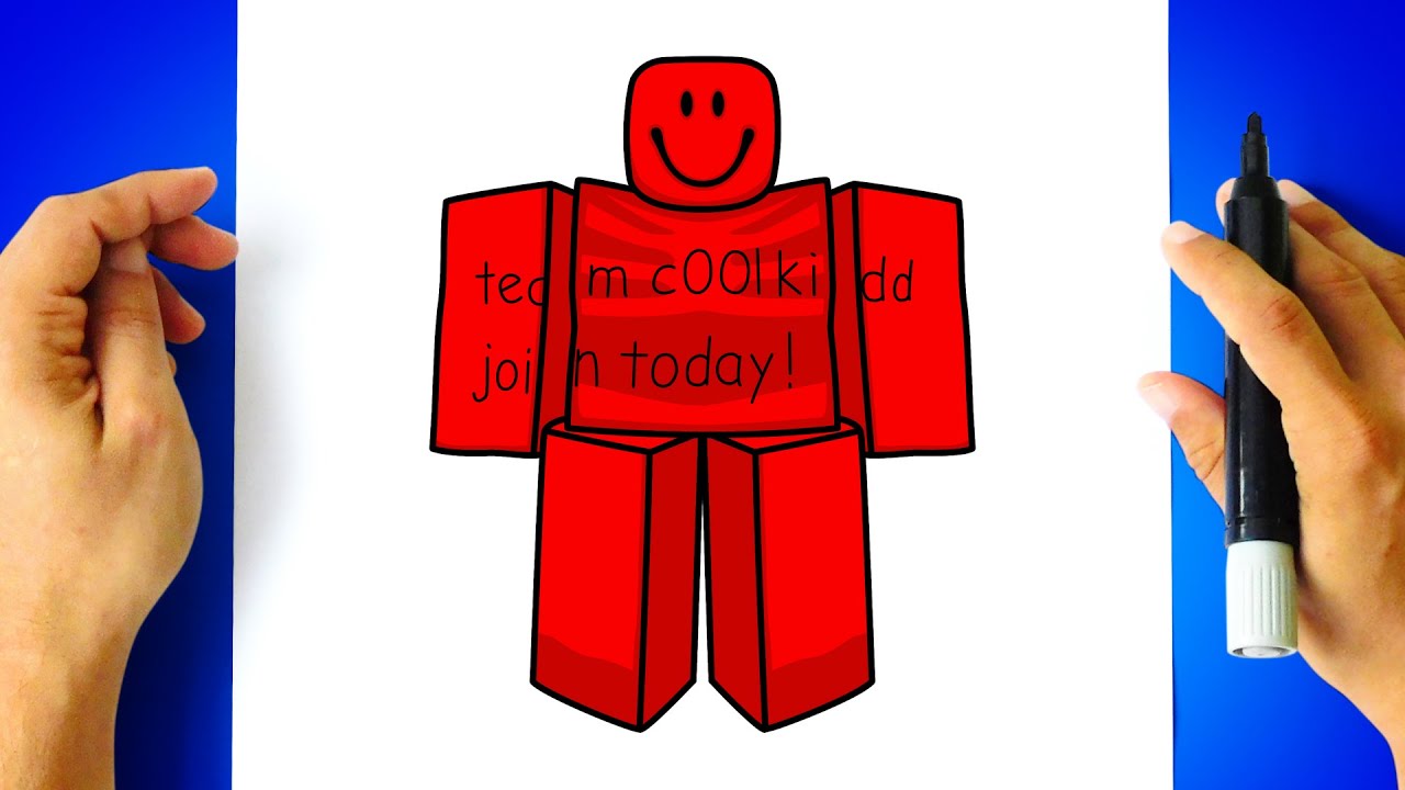 How to DRAW C00LKIDD - Forsaken Roblox