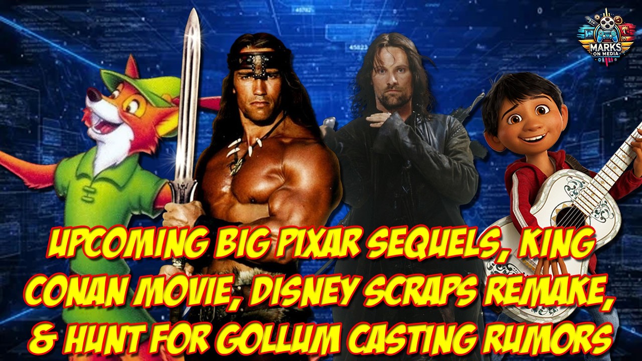 Предстоящие крупные сиквелы Pixar, фильм о короле Конане, ремейк от Disney Scraps и слухи о касти...