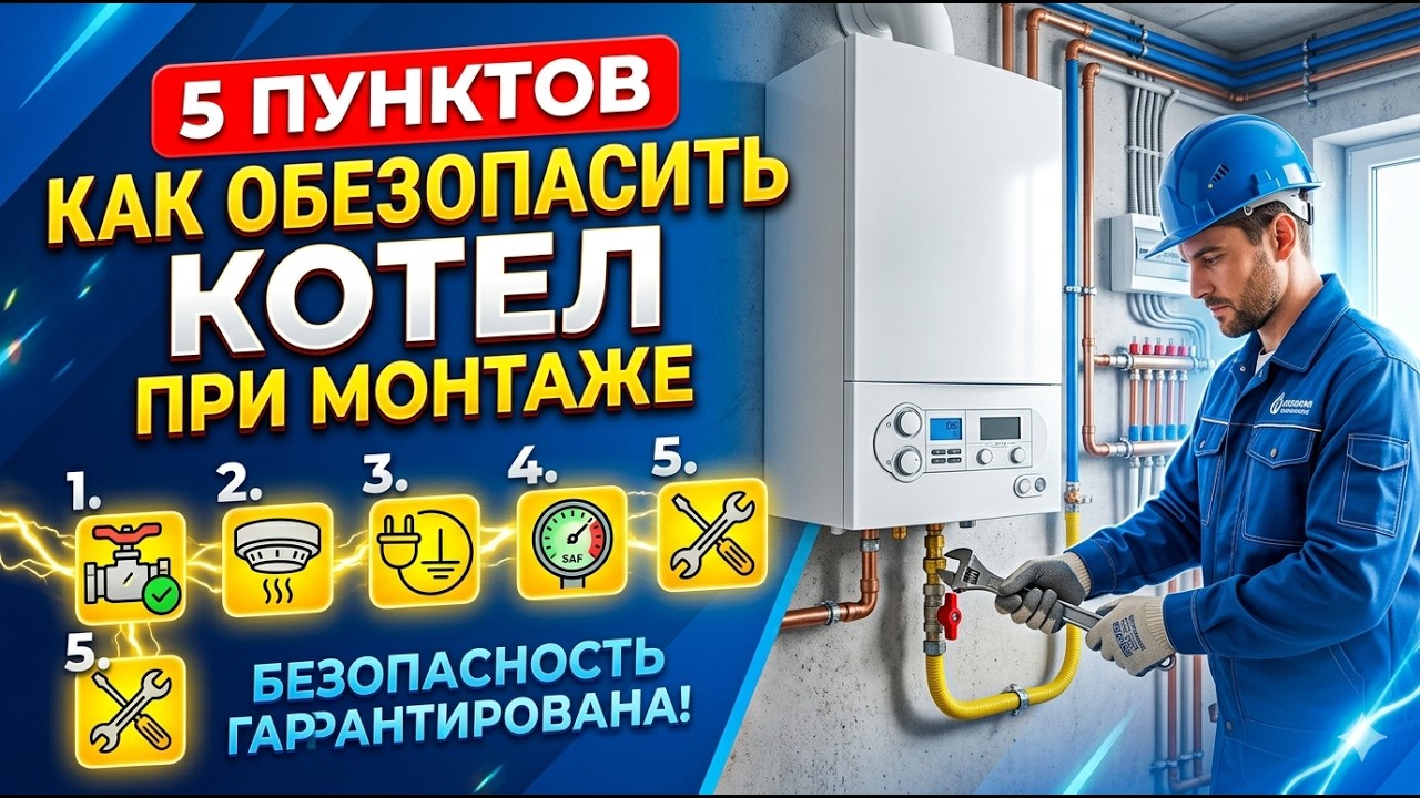 Почему 90% котлов выходят из строя? Исправляем за 5 шагов