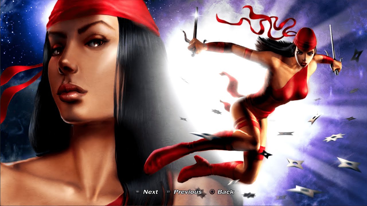 Marvel Ultimate Alliance (1080p60 HD | PS4 Pro) Comic Mission | Elektra | Gold