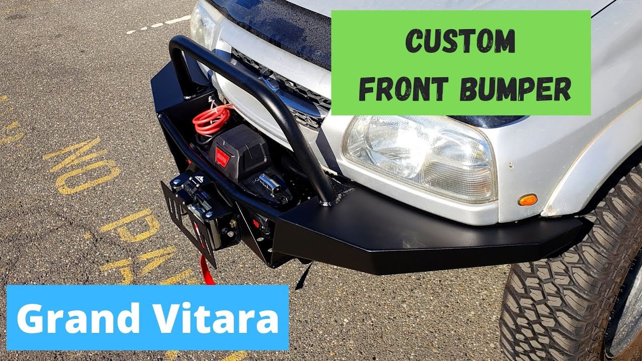 Suzuki Grand Vitara Custom Front Bumper Build - Part 1 - Valuable DIY info included!