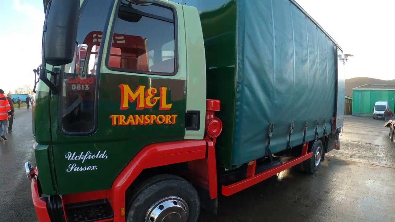 1989 IVECO-FORD Cargo 0813 6.2 Litre 6-Cyl Diesel Flatbed Truck Spring Tractor World 2025