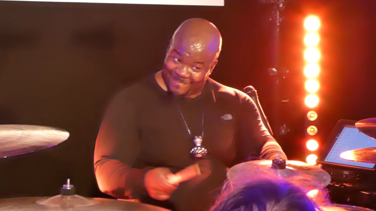 Fun with Chris Coleman Drums Chaka Khan @Musikmesse 2017