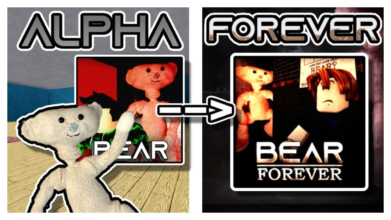 Играем в медведя вечно | Roblox