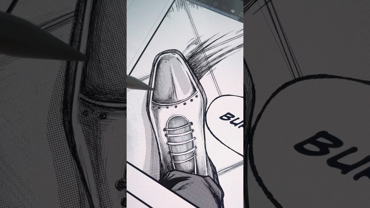Another little manga page. #mangaart #makingmanga #comicart #indiemanga #art #comics #drawing