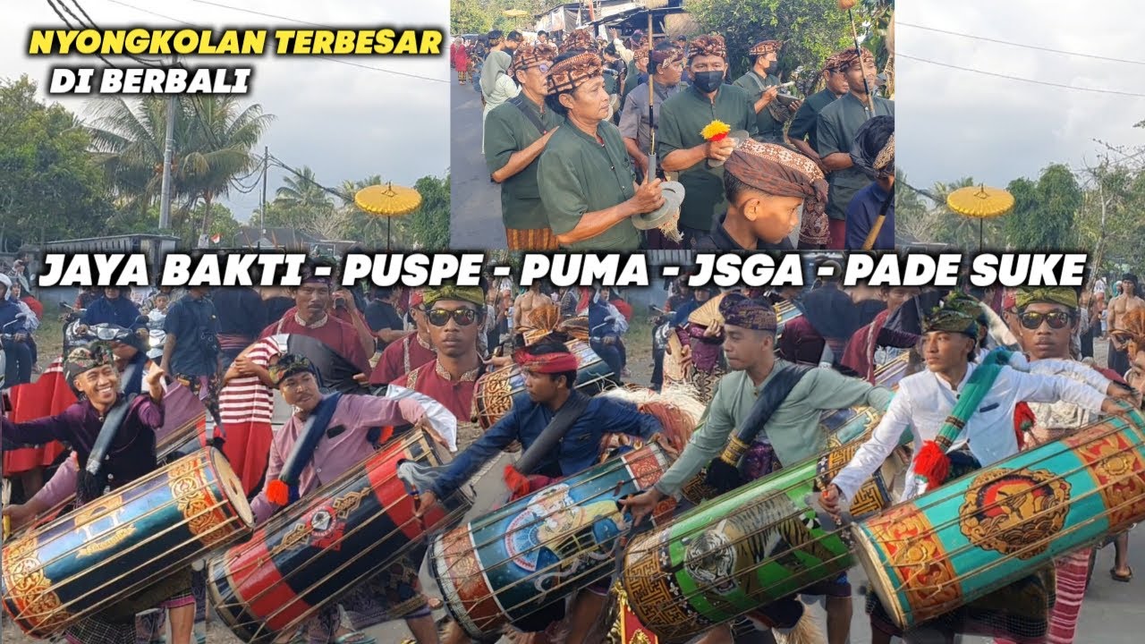 NYONGKOLAN TERBESAR DI BERBALI GENDANG BELEQ JAYA BAKTI _ PUMA _ JSGA DI SAMBUT PADE SUKE _ PUSPE