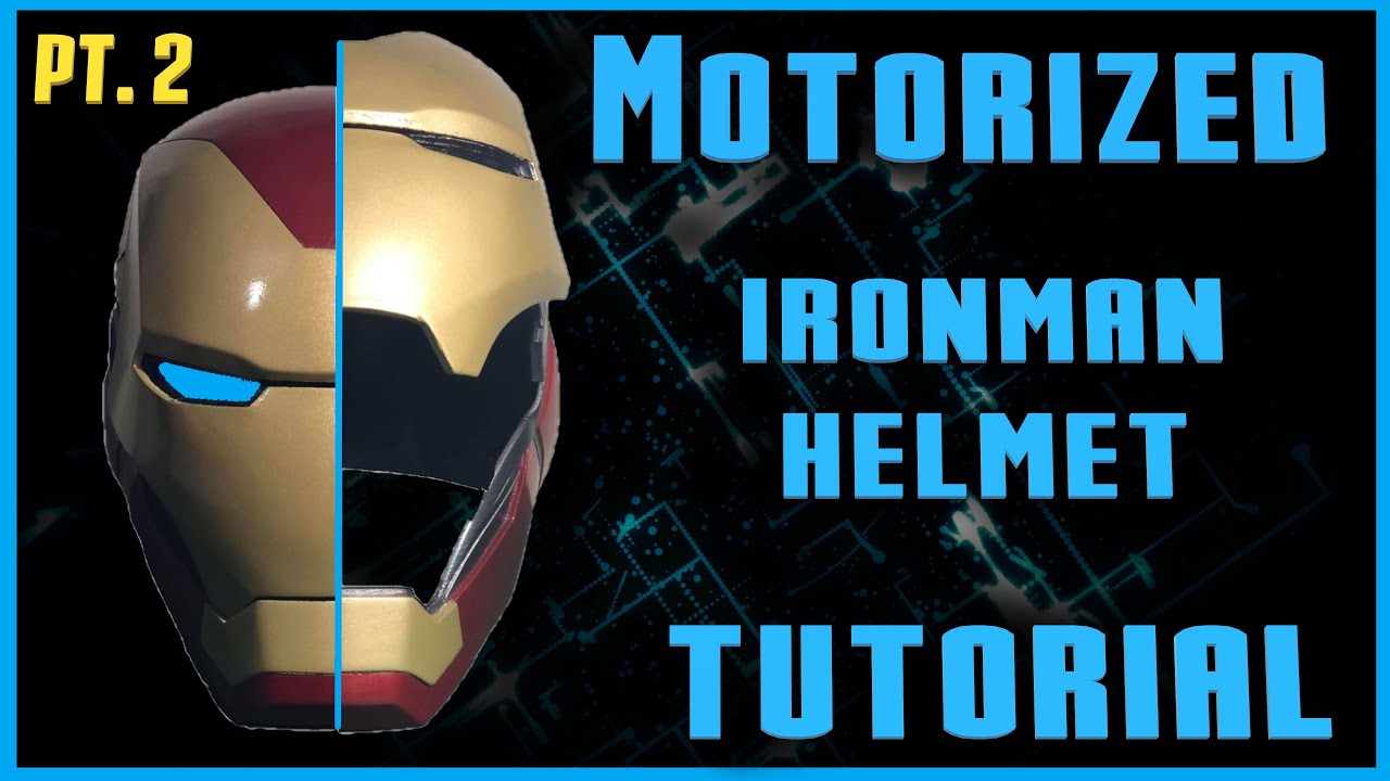 How To Motorize an Iron Man Helmet | PART 2 | Analog Control Systems