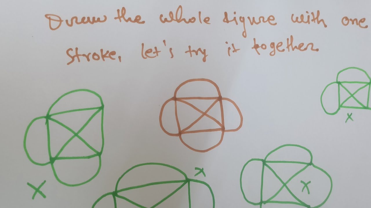 Draw the puzzle one stroke,Let's try it together!| IQ Test #iqtest #gaming #challenge