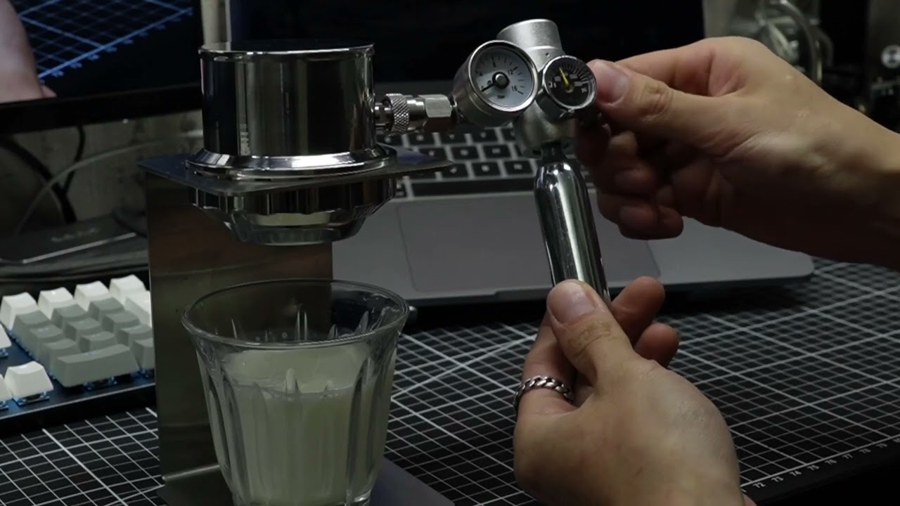 Ye&Coffee Pneumatic coffee machine #coffee #espressomachine #pneumatic